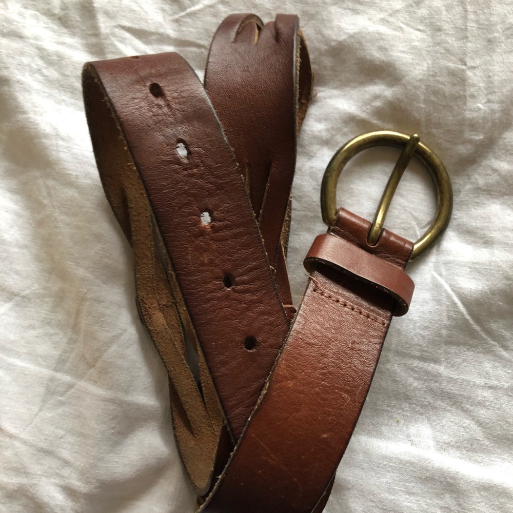 American Eagle Leather Belt